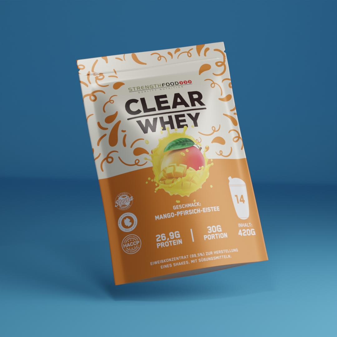 Laktosefreies Clear Whey Isolate Proteinpulver
