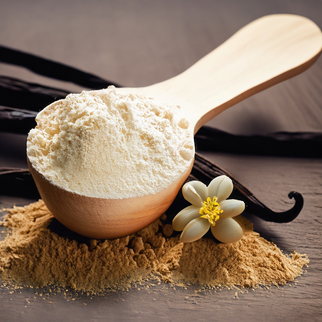 4 Komponenten Protein Pulver - Supra - Stevia - Vanille